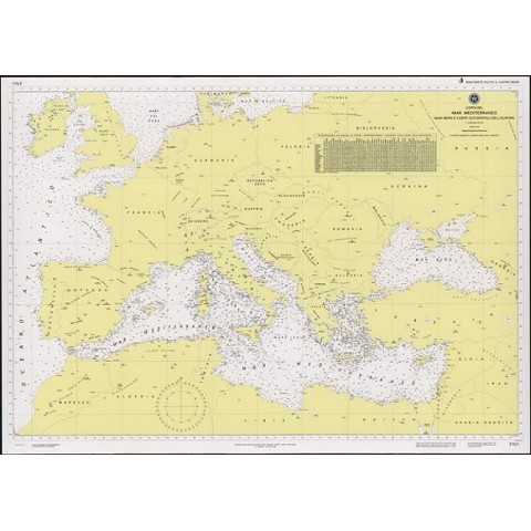 Mar Mediterraneo, Mar Nero e coste occidentali dell’Europa
